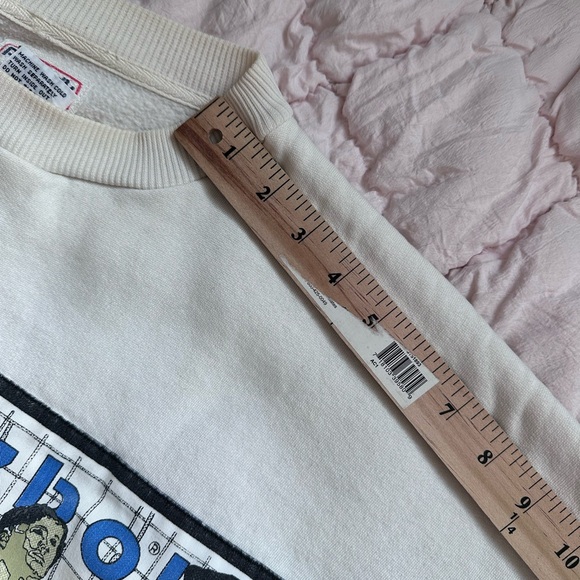 Vintage Reebok Olympics AOP Sweatshirt World Games USA Mens M 90s - Picture 9 of 10